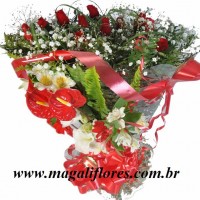 Bouquet com Rosas Nacionais